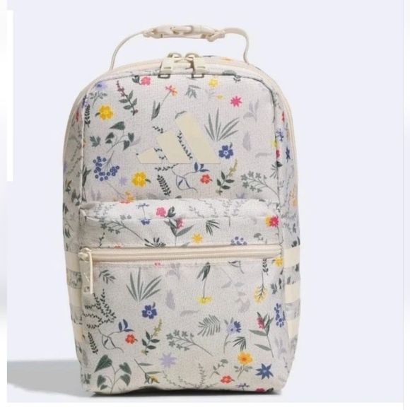 adidas Other - Adidas Lunch Bag Santiago 3 White Floral NWT $28
